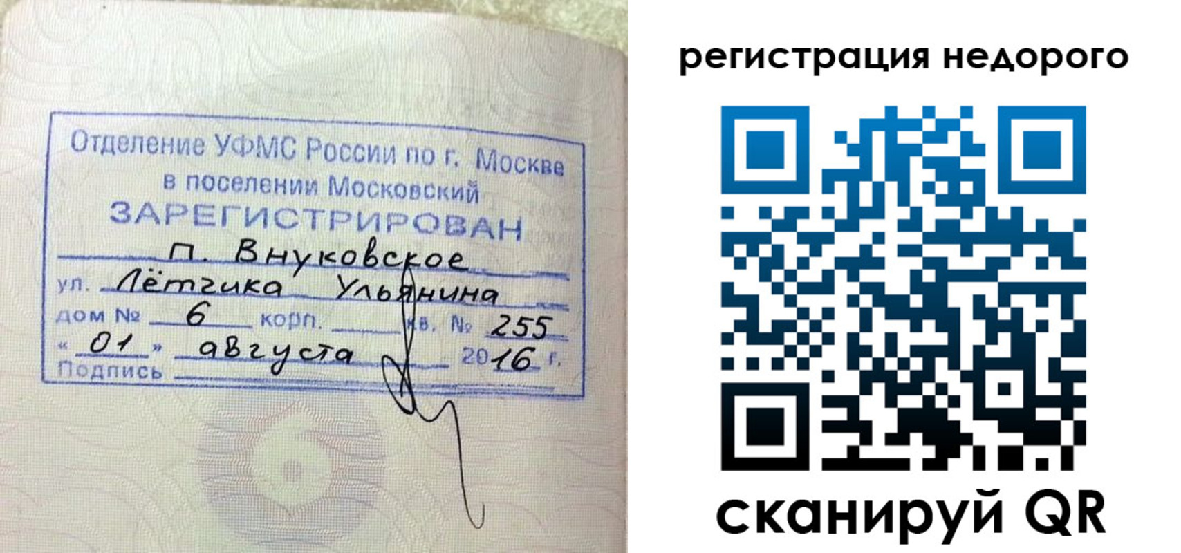 прописка в квартире в Нововоронеже